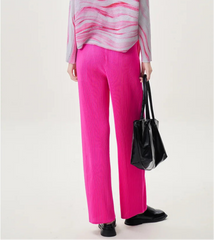 Premium Plissé Wide-Leg Trousers