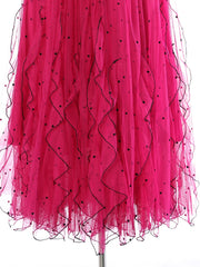 Couture Polka Dot Tulle Skirt