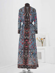 Luxury Japanese Pleats Long Coat