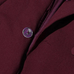Ruffled-Detail Formal Blazer
