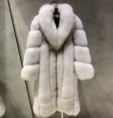 Women’s Fox Fur Full-Length Coat