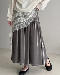 Luxury Japanese Velvet Skirt