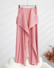 Luxury Pleats Draped Trousers