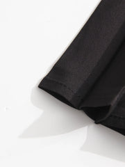 Floral Pleated Basque Waist Skirt