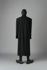 Men’s Full-Length Oversized Wool Blend Coat