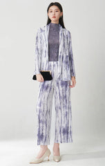 Luxury Pleated Blazer & Pant Set