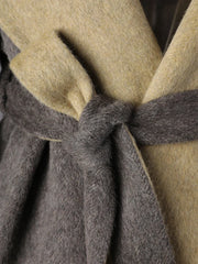 Premium Wool-Blend Hooded Coat