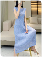 Truly Pleated Cardigan & Dress Set