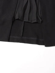 HEYFANCYSTYLE Vintage High Waist Split Hem Skirt