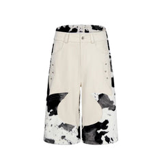 Men's Faux Fur Bermuda Shorts