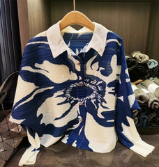 Luxury Pleats Travel Blouse
