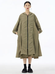 Everyday Oversized Hooded Long Coat