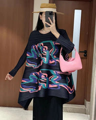 Relaxed Pleated Tunic