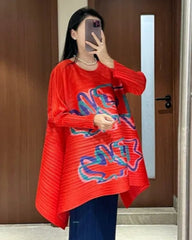 Relaxed Pleated Tunic