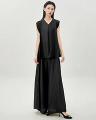 Luxury Modern Pleated Set