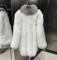 Genuine Fox Fur Coat