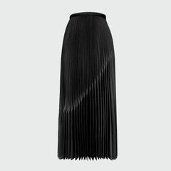 Elegant Fluid Plisse Skirt