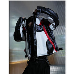 Men's Urban Faux Leather Biker Jacket