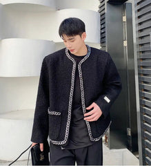 Men's Bouclé Tweed Jacket