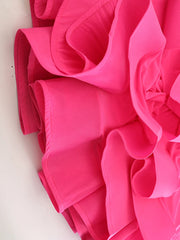 Luxury Asymmetrical Ruffle Skirt