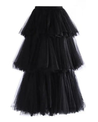 Couture Tiered Tulle Skirt