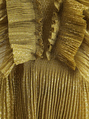 Truly Pleated Sleeveless Top & Skirt