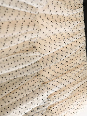 Formal Tulle Polka Dot Skirt