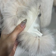 Genuine Fox Fur Coat
