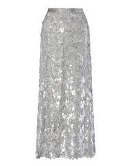 Luxury Sequin Embellished Skirt