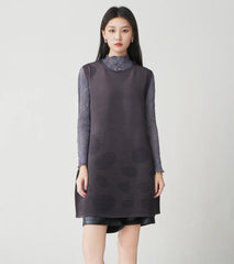 Luxe Day-to-Night Plissé Vest