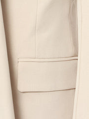 Luxe Minimalist Draped Blazer