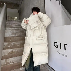 Men's Luxury Streetwear Oversized Puffer Coat