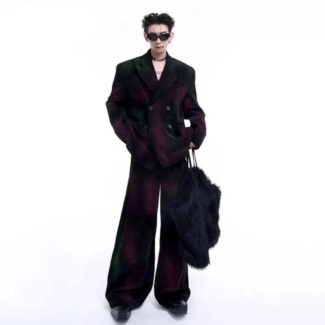 Men's 2 Piece Modern Oversized Blazer & Pants Set