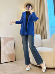 Luxury Travel Plissé Jacket