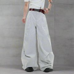 Men's Baggy Japanese Trousers