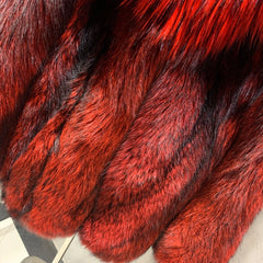 Couture Fox Fur Coat