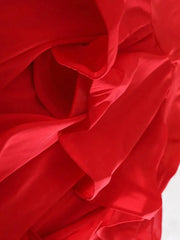 Luxury High-Waisted Ruffle Skirt