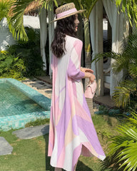 Trapeze Pleated Lightweight Dress
