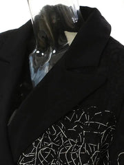 Women's Elegant Swirl Blazer