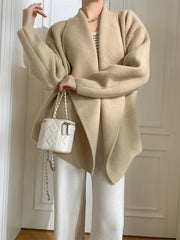 Luxury Thick Double-Knit Cardigan