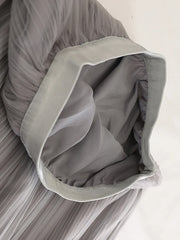 Luxury Tiered Mesh Skirt