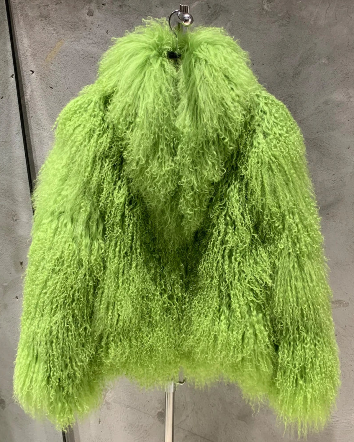Curly Shearling Lamb Coat