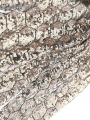 Luxury Honeycomb Sequin Skirt