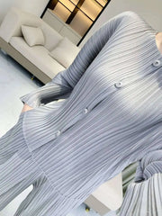 Luxe Pleated Blouse & Palazzo Pant