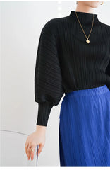 Luxury Japanese Pleated Blouse