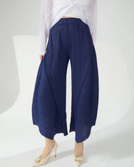 Women's Pleated Lantern Trousers