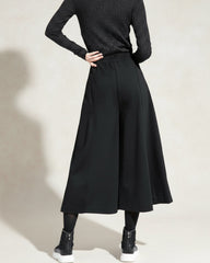 Luxury High-Waist Culottes