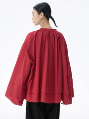 Luxury Oversized Draped Top