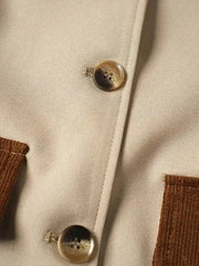 Corduroy Collar Utility Jacket