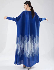 Luxury Flowing Plisse Duster